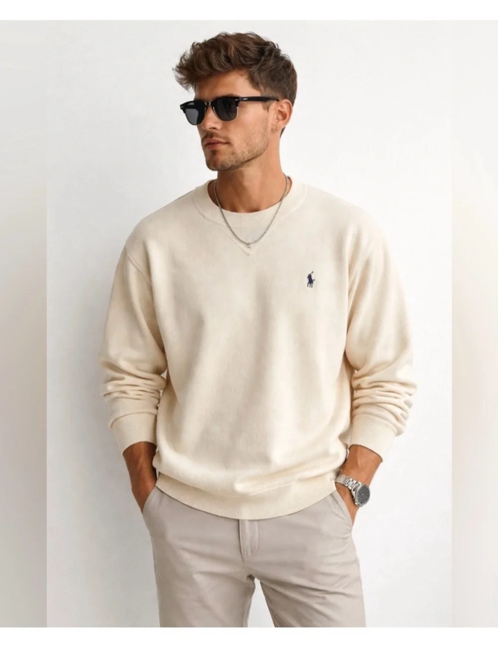 Polo Ralph Lauren Pima Cotton Fleece XL Sweatshirt